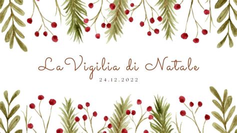 La Cena Della Vigilia Di Natale Agua Lugano