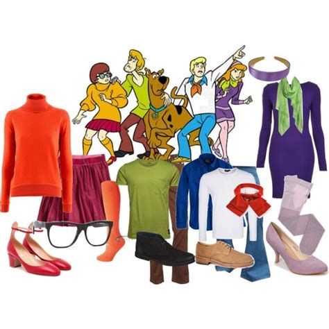 Diy Group Costumes Cast Of Scooby Doo Polyvore Halloween Costumes