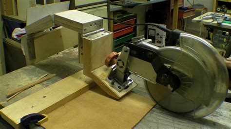 Diy Glide Mitre Saw Rail Free Chop Saw Axial System Youtube