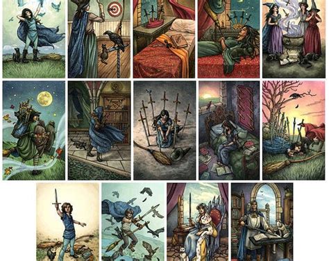 Impresiones Everyday Witch Tarot Elija Entre Major Arcana Etsy Espa A