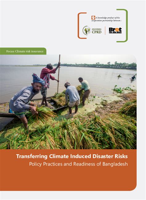 Pdf Transferring Climate Induced Disaster Risks Policy Practices And