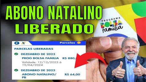 Bolsa Fam Lia Liberado Pagamento Do Abono Natalino Em Dezembro Para