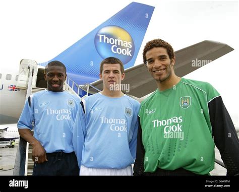 Manchester City new home kit Stock Photo - Alamy