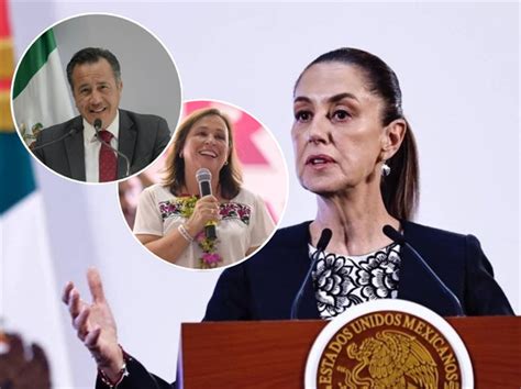 Claudia Sheinbaum Destaca Trabajo De Cuitl Huac Garc A En Veracruz Y