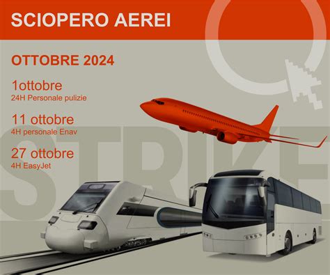 Scioperi Aerei Ottobre 2024 Stop EasyJet Ryanair Volotea Vueling