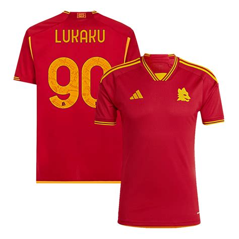 LUKAKU #90 Roma Home Soccer Jersey 2023/24 | Gogoalshop