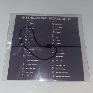 Jewelry Handmade Fuck Off Morse Code Bracelet Hidden Gift Poshmark