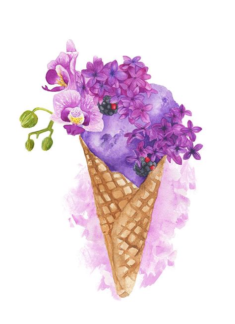 Ice Cream Flowers