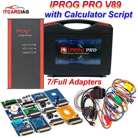 Iprog Pro Ecu Programador Chave Ferramenta V Completo Ou