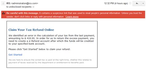 Fake Irs Emails Irs Phishing Scam Federal Direct Tax Blog