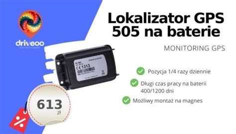 Lokalizator GPS 505 Na Baterie Monitoring GPS Online Naczep