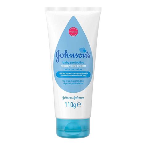 Order Johnson Baby Protective Zinc Oxide Nappy Care Cream, 110g Online at Special Price in ...