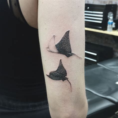 Spotted Eagle Ray Tattoo