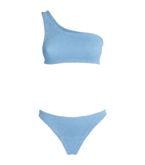 Womens Hunza G Blue One Shoulder Nancy Bikini Harrods Us