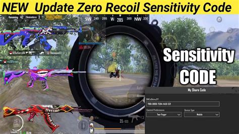 NEW 2 3 Update Zero Recoil Sensitivity Settings Pubg Mobile No