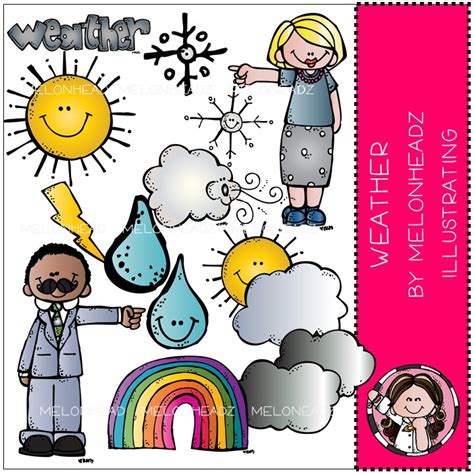 Weather clip art - Melonheadz