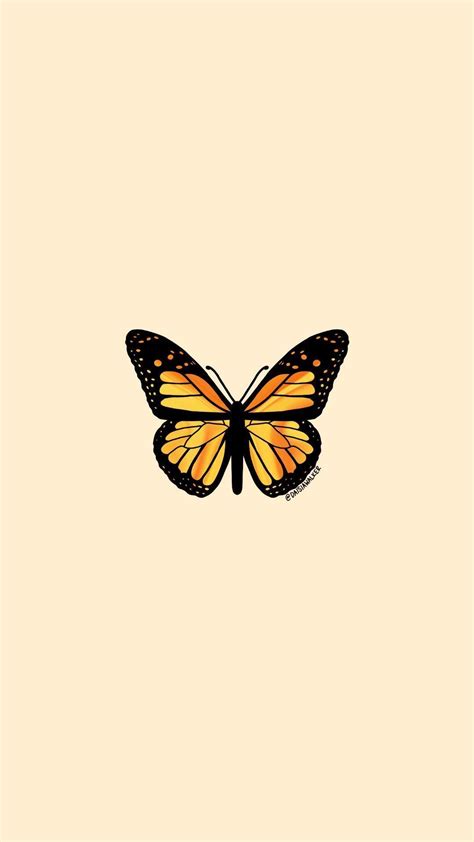 Aesthetic Butterfly Wallpaper Vsco Laptop