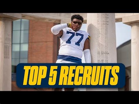 The Wolverine Breaks Down Top 5 HIGHEST Rated Recruits On Michigan