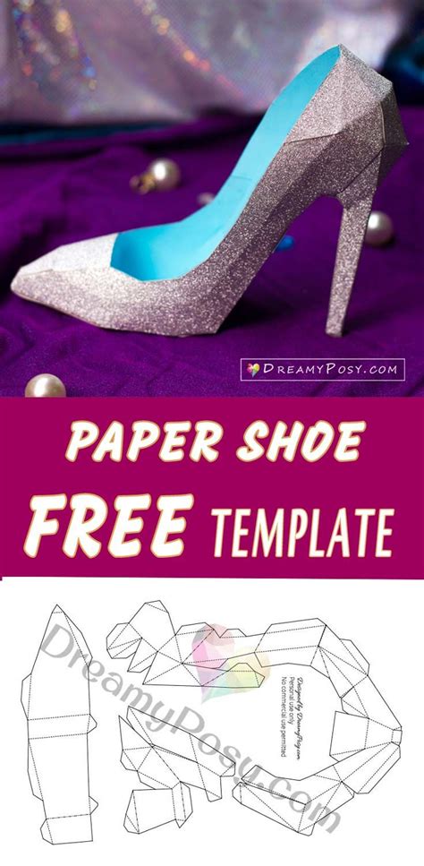 Paper Shoe Template