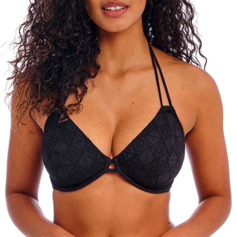 Freya Swim Nomad Nights Neckholder Bikini Oberteil Black Annadiva