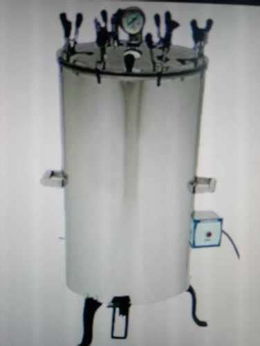 Vertical Shape Semi Automatic Floor Mounted Autoclave Machine At Best