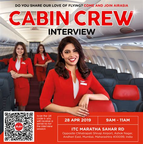 Fly Gosh Air Asia Cabin Crew Recruitment Walk In Interview India