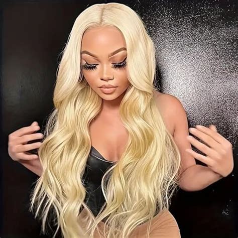 Amazon Sdeycui Honey Blonde Lace Front Wigs Human Hair Body Wave