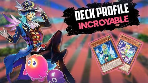 Yu Gi Oh Deck Profile Incroyable Amazement YouTube