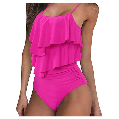 Bikini Sets Pcs Swimsuit For Women Sexy High Waisted Suspender Split