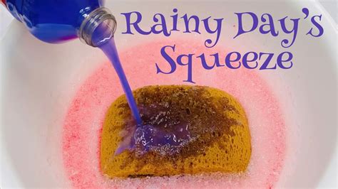 ASMR Sponge Squeeze 188 Rainy Days Squeeze YouTube