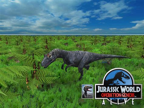 Allosaurus Image JW Operation Genesis Alive Mod For Jurassic Park