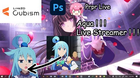 Aqua Live2d Membuat Karakter Live2d Indonesia Half Body Tutorial