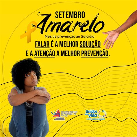 Conselho Regional de Psicologia 15ª Região Setembro Amarelo Mês