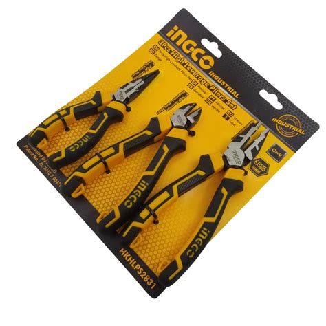 Ingco 3 Piece High Leverage Pliers Set Ingco Tools St Lucia