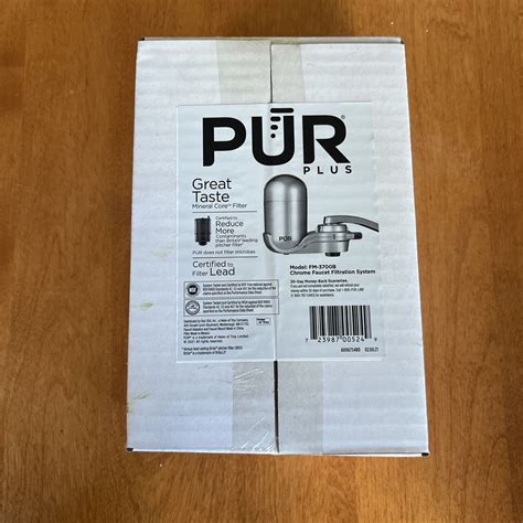 PUR FM 3700 Faucet Water Filtration System Chrome FM 3700B