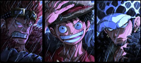 Kid Luffy Law One Piece 974 By D4nartss On Deviantart