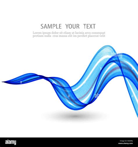 Abstract Smooth Color Wave Vector Stock Vector Image Art Alamy