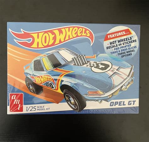 AMT Hot Wheels Buick Opel GT Plastic Model Car Vehicle Kit Scale EBay