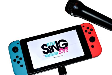 Test Let S Sing Sur Nintendo Switch Carnet Des Geekeries