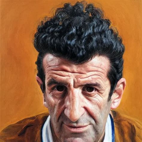 Portrait Of Luis Figo Painting By Paula Rego High Stable Diffusion