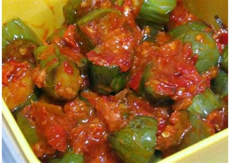 Resep Balado Terong Hijau Oleh Euisdeja Cookpad