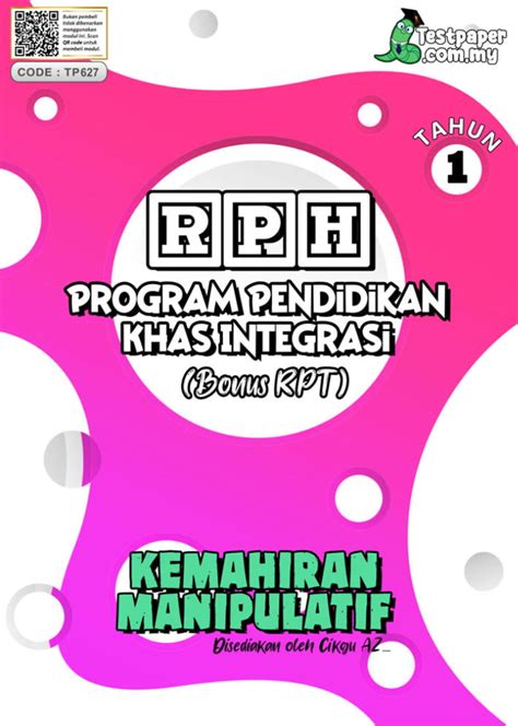 Rph Dan Rpt Program Pendidikan Khas Integrasi Kemahiran Manipulatif