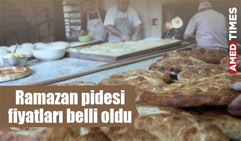 Ramazan Pidesi Fiyatlar Belli Oldu