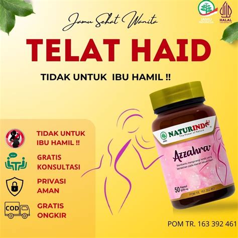 Jual Obat Telat Dateng Bulan Pelancar Haid Pelancat Tidak Teratur Nyeri