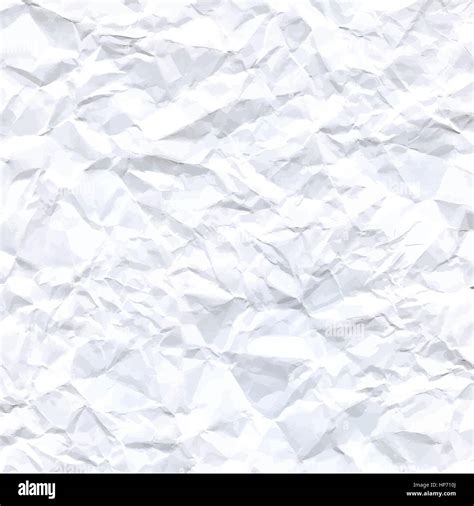 Vector High-Resolution Blank White Crumpled Paper Textured Background Stock Vector Image & Art ...