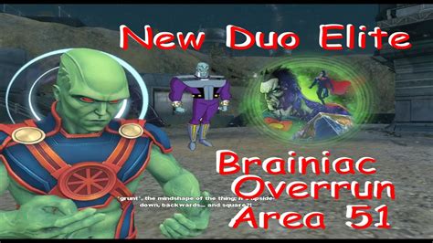 Dcuo Test Server Episode Brainiac Overrun Area Duo Elite