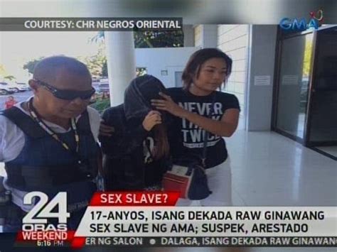 Anyos Isang Dekada Raw Ginawang Sex Slave Ng Ama Suspek Arestado Videos Gma News Online