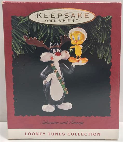 TAS039119 1993 Hallmark Keepsake Ornament Looney Tunes Sylvester