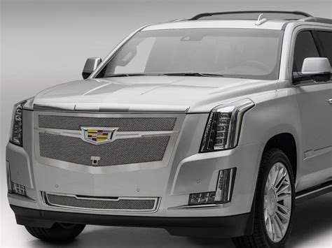 Escalade T Rex Upper Class Mesh Grille Triple Plated Chrome