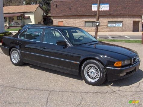 1998 Black Ii Bmw 7 Series 740il Sedan 28059731 Car